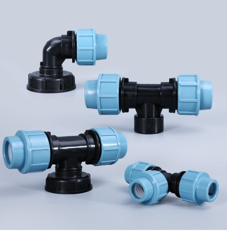 20/25/32 mm IBC Tank Ad réservoir Joix de tuyaux 1/2 '' 3/4 '' Elbow Sortite sortie Connecteurs d'eau de jardin Connecteur de tuyau en plastique