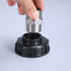 Umetass Adaptateur de fourchette de réservoir IBC, Adaptateur de drainage du réservoir de réservoir IBC Adaptateur S60x6 Connecteur de tuyau de fourreau de fil à eau S60X6