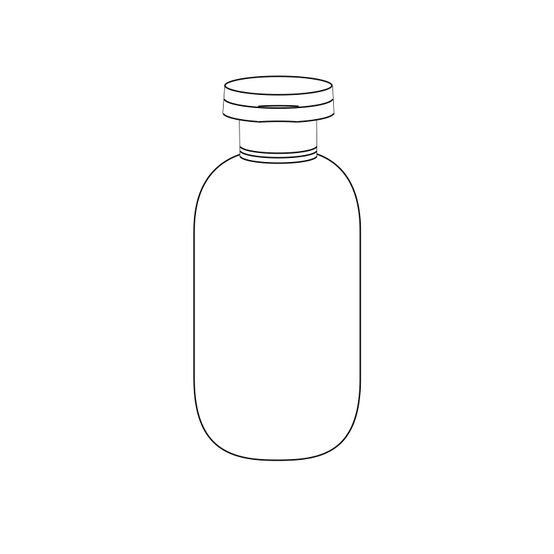 Bouteille cosmétique