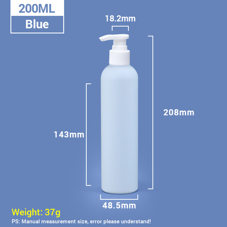 Bouteilles de toilette de voyage de 260 ml avec bouchon à pompe pour shampoing et nettoyant pour le corps