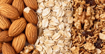 Noix et céréales/granola