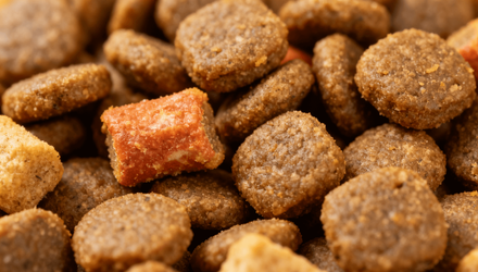 Aliments pour animaux de compagnie (secs/lyophilisés/friandises/huiles)
