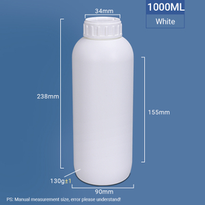 Bouteille de coex 1000 ml 1L Bouteille de barrière haute pour pesticide