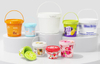 900 ml 30 oz. Baignoire en plastique rond