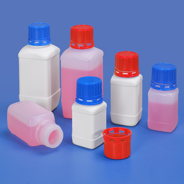 Bouteille chimique en plastique