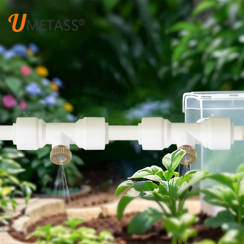 Outdoor à basse pression Refroidissement Micro-Sprinkler System-White