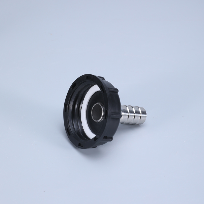 Adaptateur de réservoir d'eau IBC 1/2 '3/4 ' 1 'Garden Connecteur de tuyaux de tuyau de jardin S60x6 Fil gros