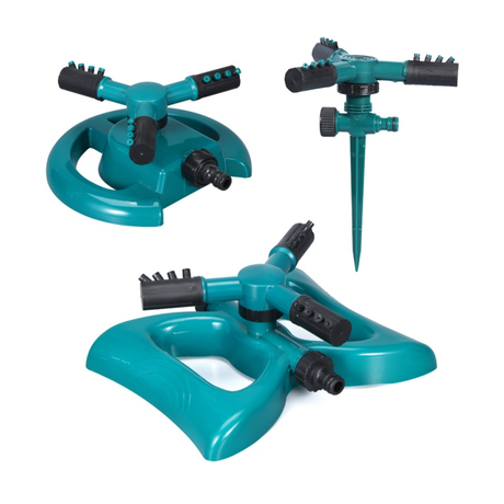 Sprinkler de jardin en rotation pour une couverture grande surface, des gicleurs de pelouse et de cour