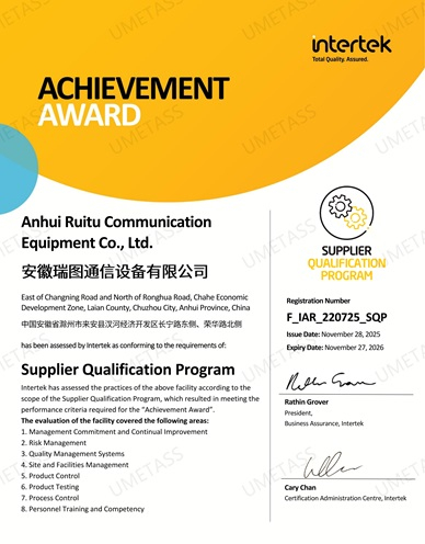 Certificat SQP 