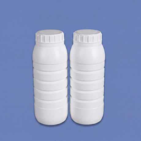 Bouteille barrière en plastique Coex de 1 litre avec bouchon à vis, joint en aluminium pour emballage de solvants organiques
