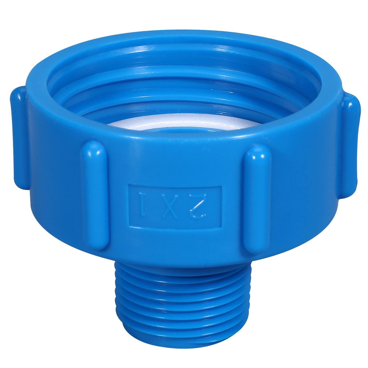 Connecteur IBC Connecteur Connecteur Connecteur Connecteur Connecteur Internal Filetage S60 x 6 AVEC CONNEXION DE TUYAU 1/2 '' 3/4 '' 1 pouce