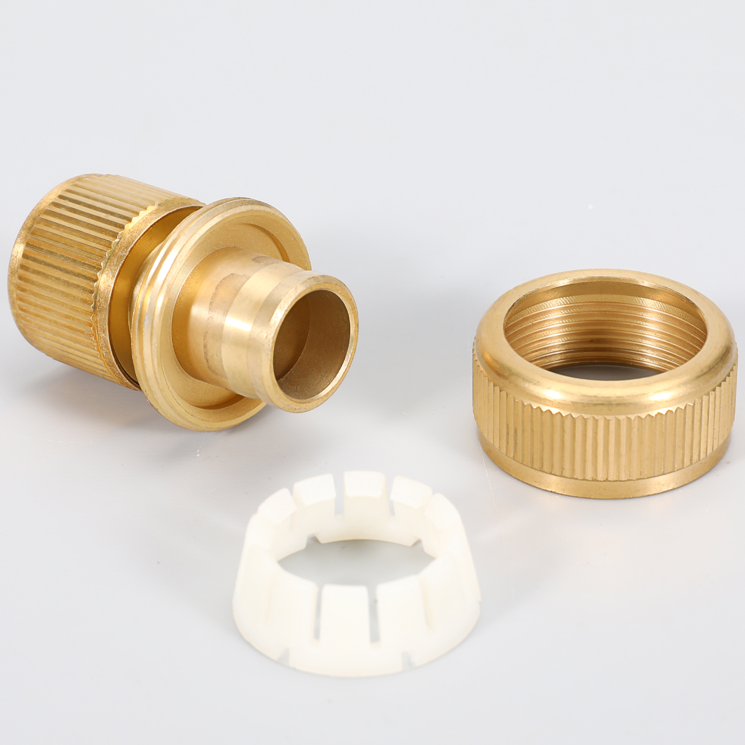 Connecteurs rapides en laiton massif, adaptateur de robinet filetages féminins