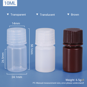10 ml de collier en plastique PP / HADPE Bouteille