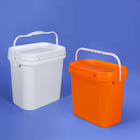Seau en plastique rectangulaire 6L