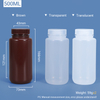500 ml de collier de cou de large PP / HDPE Bouteille