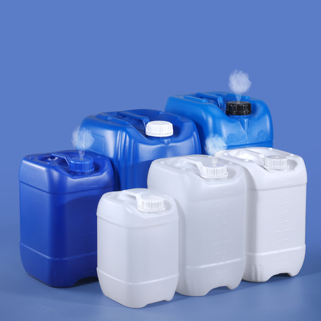 HDPE en plastique Jerry en plastique ventilé en plastique avec un couvercle respirant