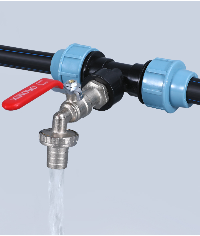 20/25/32 mm IBC Tank Ad réservoir Joix de tuyaux 1/2 '' 3/4 '' Elbow Sortite sortie Connecteurs d'eau de jardin Connecteur de tuyau en plastique