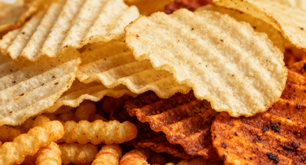 Chips et snacks extrudés