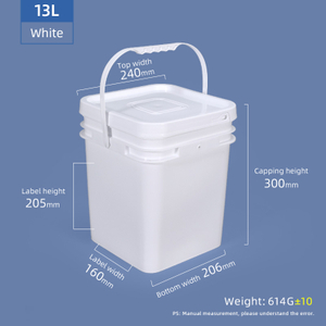 Seau carré 13L