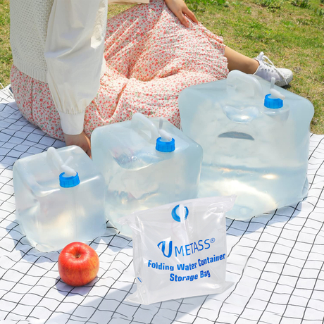 Jerrican pliable en plastique