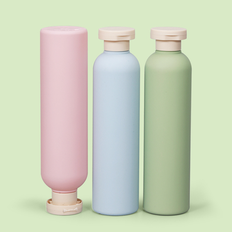 Bouteille de shampoing à capuchon rabattable de 260 ml