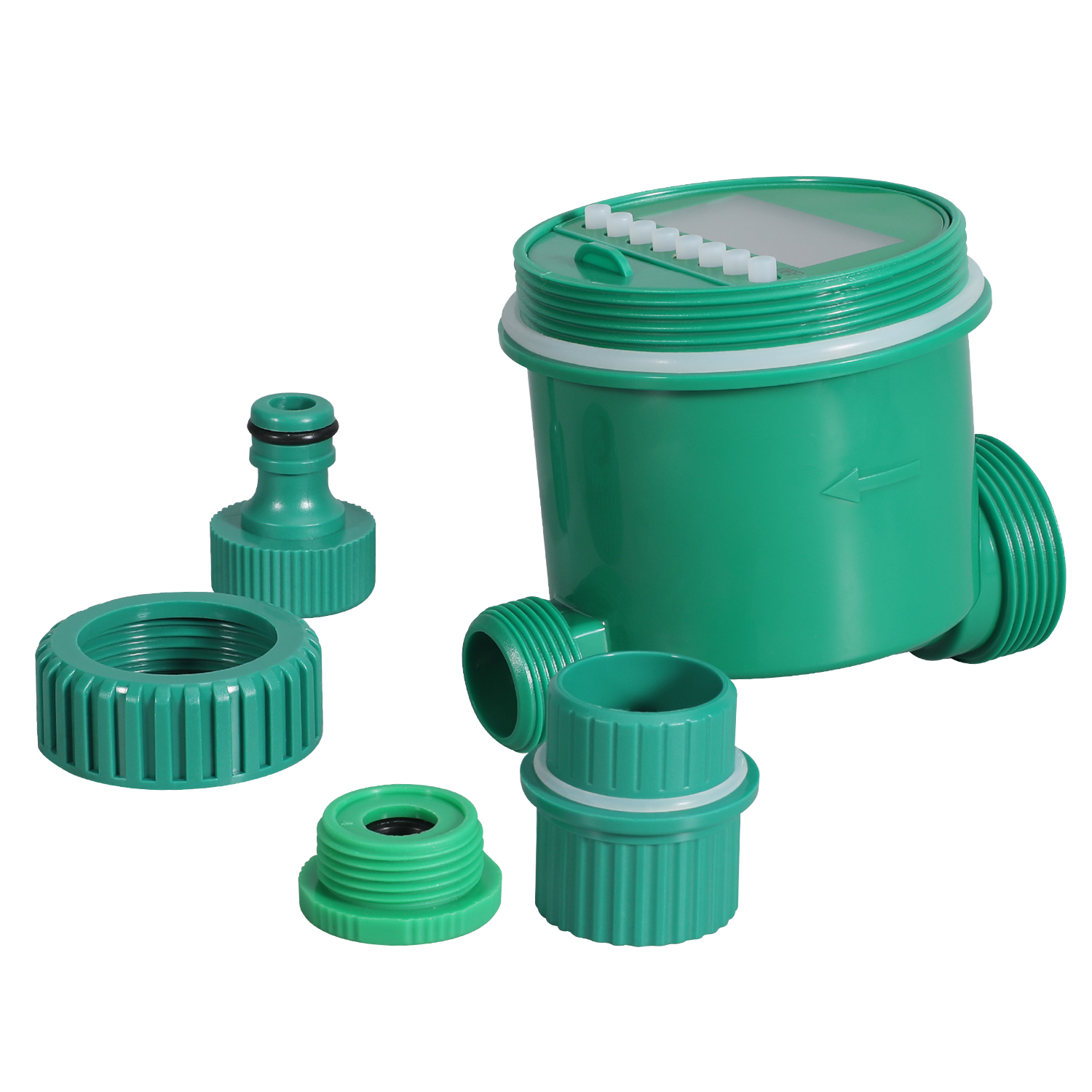 Timer d'irrigation automatique, Time d'électricité du jardin numérique électrique Batterie de fleurs intelligentes Contrôleur d'arrosage pour jardin yard de jardin Greenhouse Drip