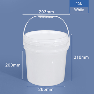 Bodet en plastique 15L avec couvercle