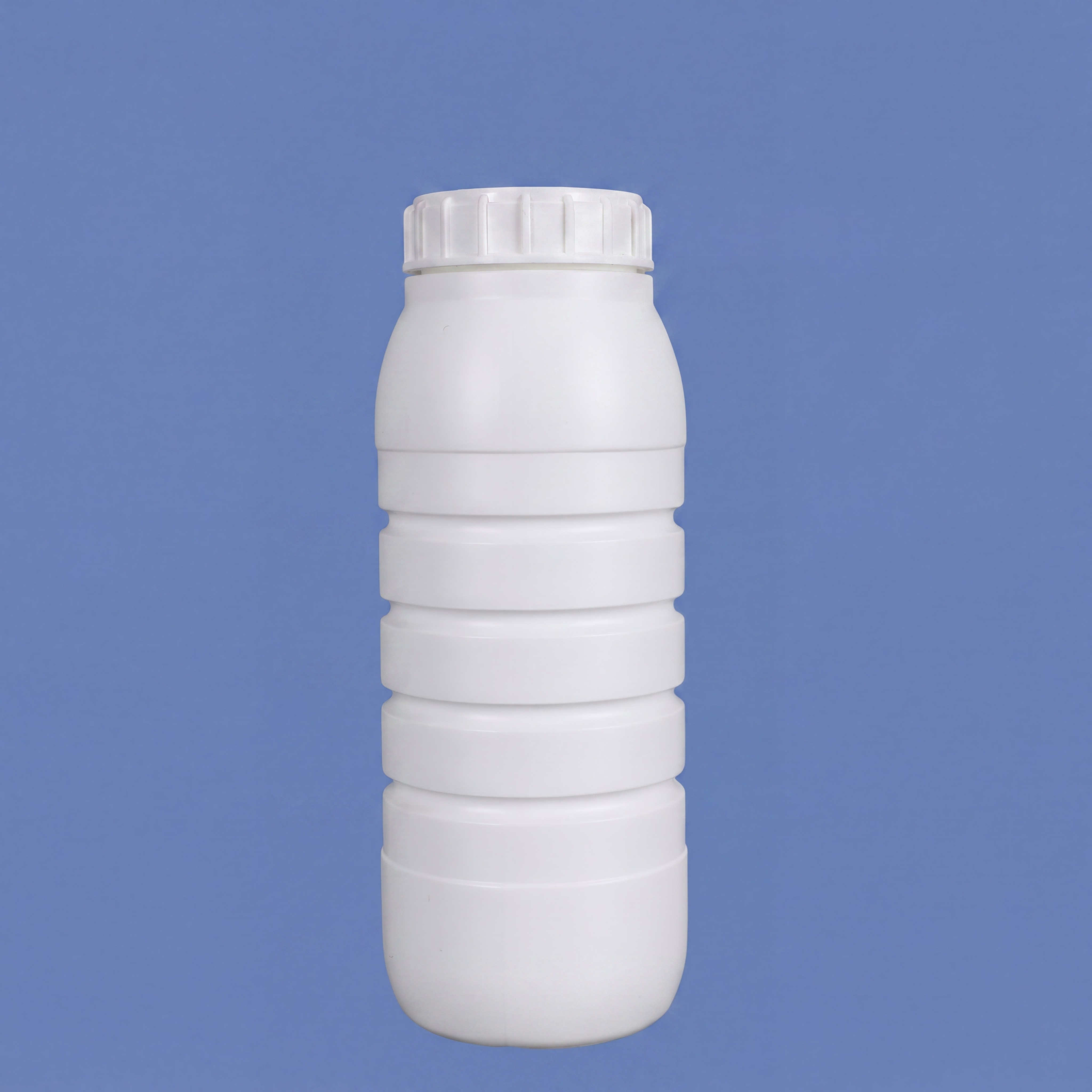 Bouteille barrière en plastique Coex de 1 litre avec bouchon à vis, joint en aluminium pour emballage de solvants organiques