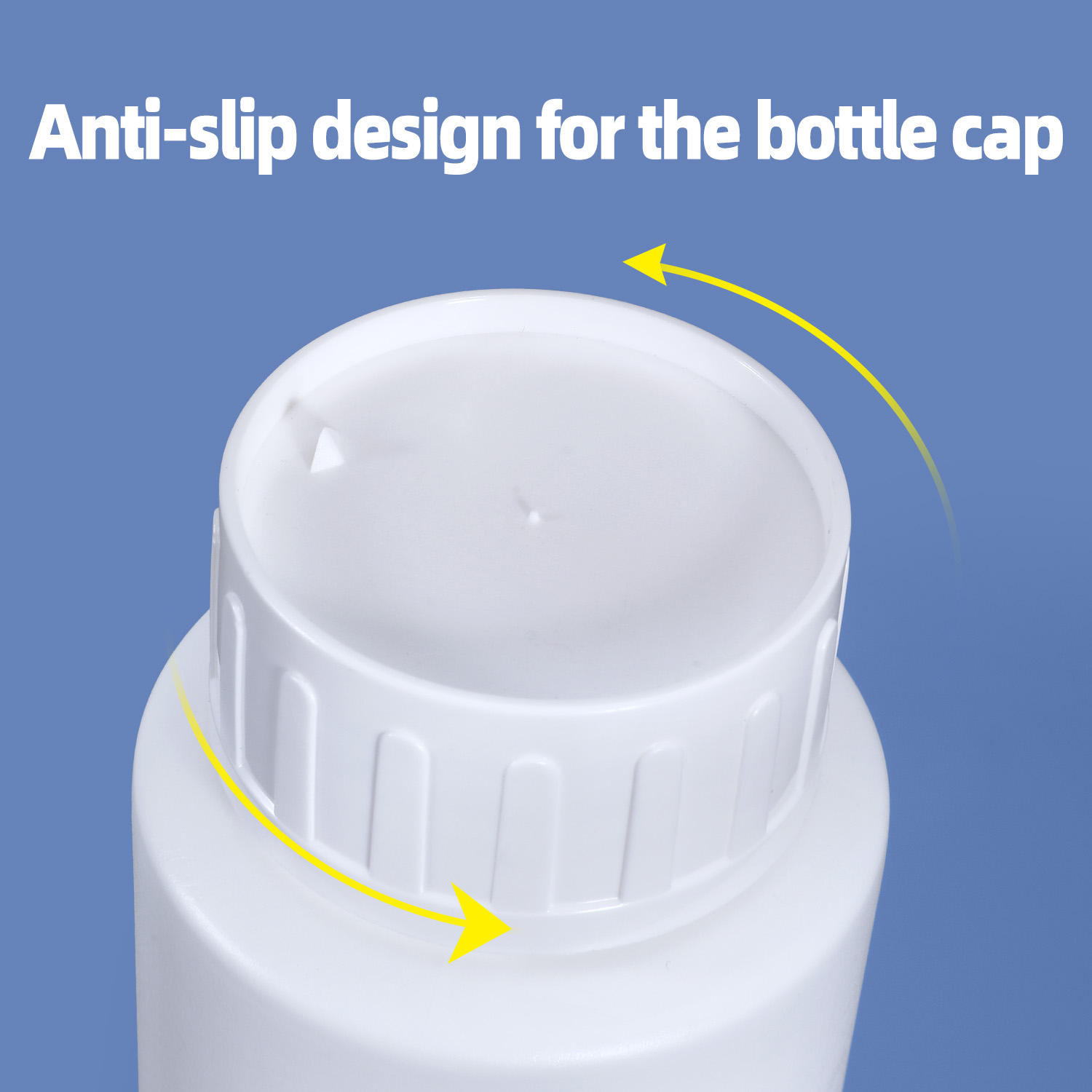 Bouteille en plastique COEX à haute barrière, avec bouchon à vis, coupe-doublure en aluminium, pour emballage de poudre de solvant de pesticide, 50ml, 100ml, 200ml, 500ml