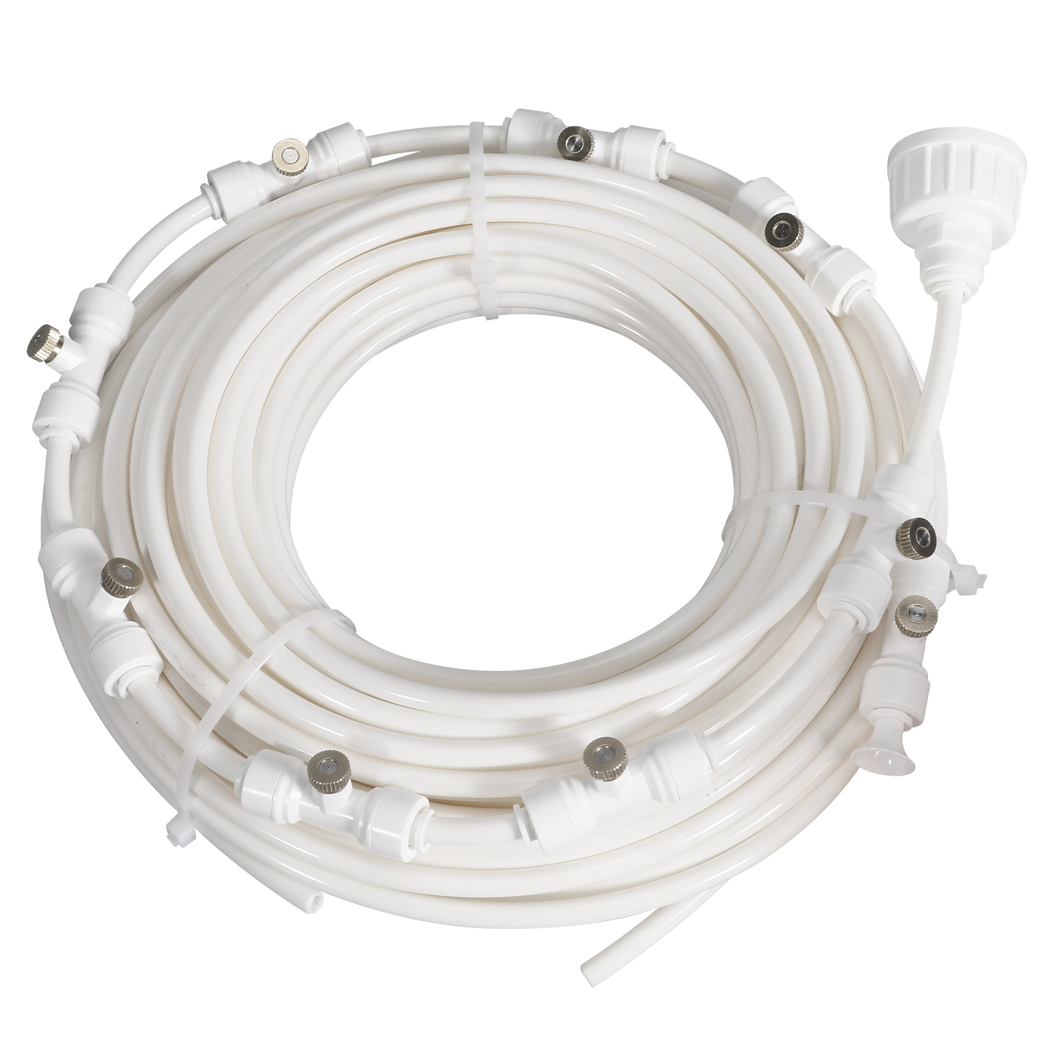 Outdoor à basse pression Refroidissement Micro-Sprinkler System-White