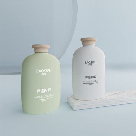 Bouteille de shampoing à capuchon rabattable de voyage de 100 ml
