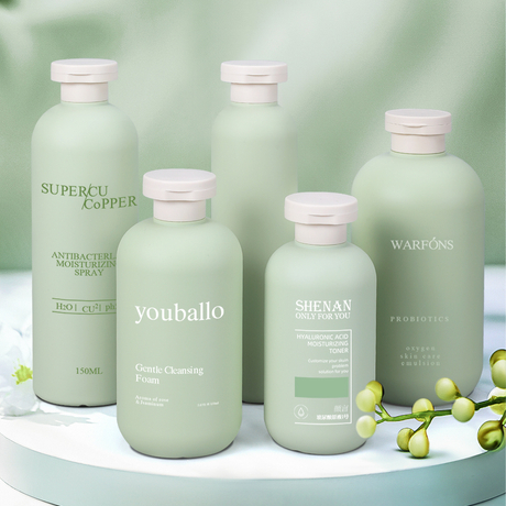 Bouteille de shampoing à capuchon rabattable de 400 ml