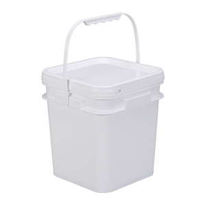 Bodet en plastique PP 5L Square - Rangement sécurisé, polyvalent et sécurisé par les aliments