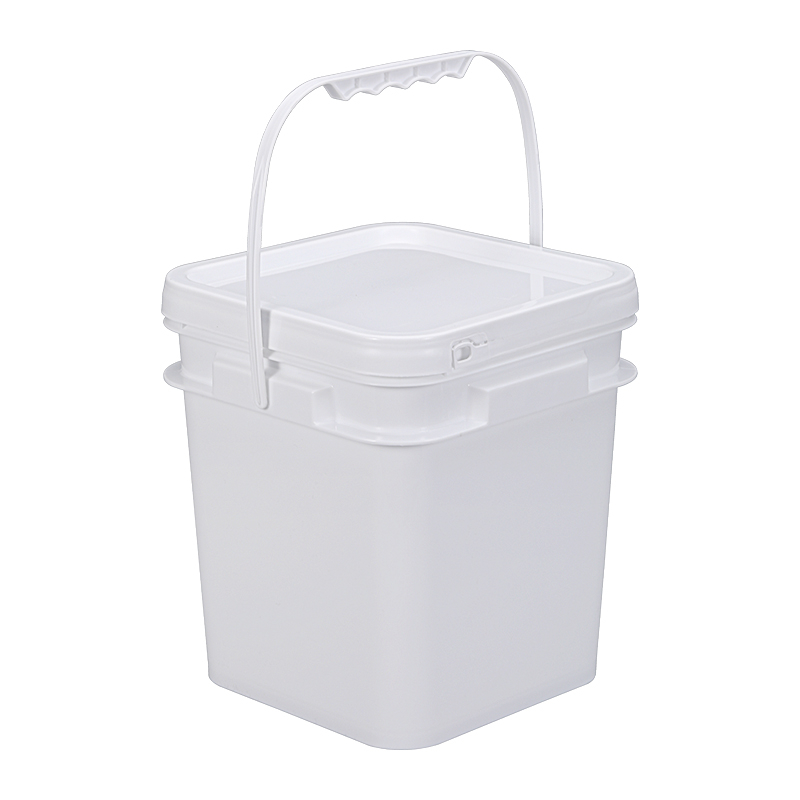 Bodet en plastique PP 5L Square - Rangement sécurisé, polyvalent et sécurisé par les aliments