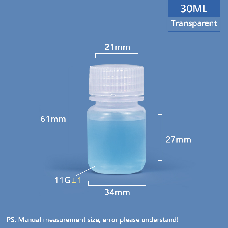 10 ml de collier en plastique PP / HADPE Bouteille