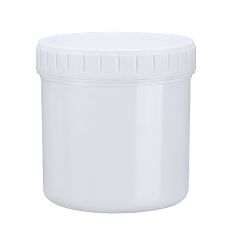 Umetass large bouche en plastique bocal HDPE avec couvercle à vis