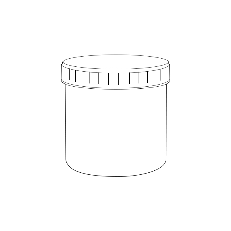 Pot en plastique