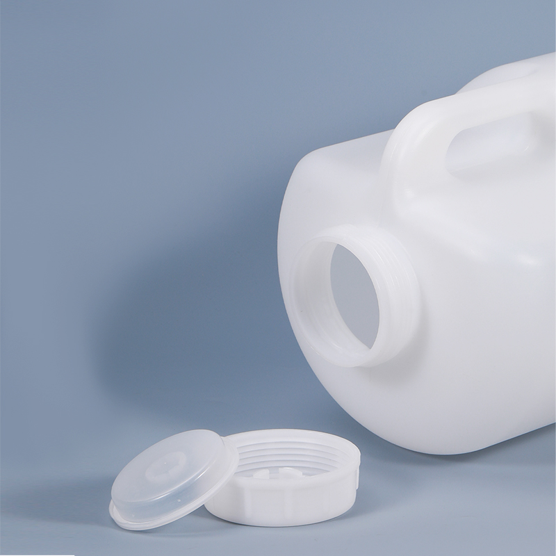 Bouteille en plastique HDPE 10L avec poignée intégrée pour liquide