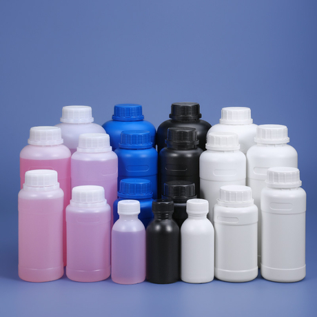 Bouteille en plastique blanc HDPE de qualité alimentaire