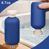 200 ml bouteilles de shampooing en plastique de voyage avec flip capuchon