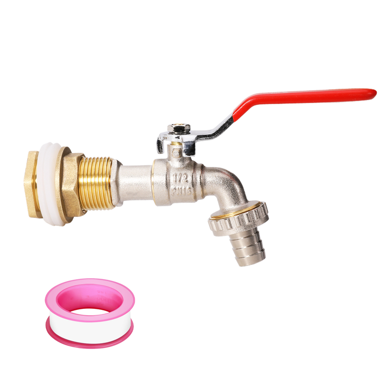 IBC Tote Toan Tank Adapter Robinet Thread grossier S60x6 Outlet 1/2 ', 3/4 ' GHT Adaptateur masculin Adaptateur