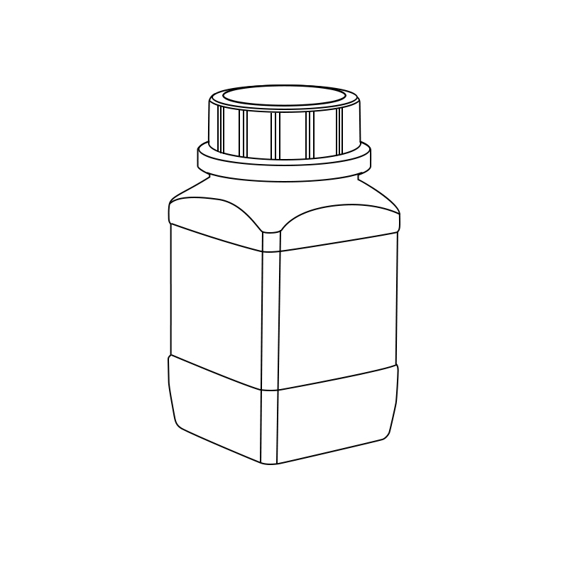 Bouteille HDPE à cou large