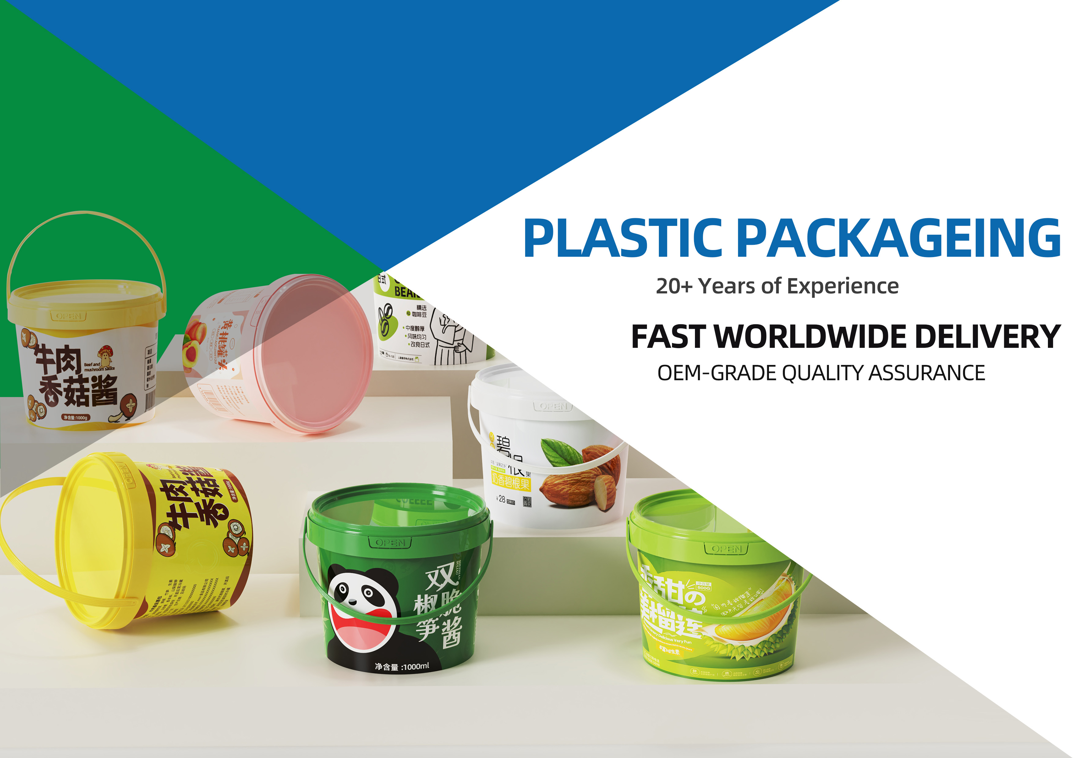 Comment trouver un fabricant fiable pour des seaux d'emballage en plastique?