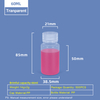 Bouteille en plastique PP à col large de 60 ml