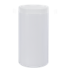 Pot en plastique à vis à large ouverture HDPE de 1000 ml