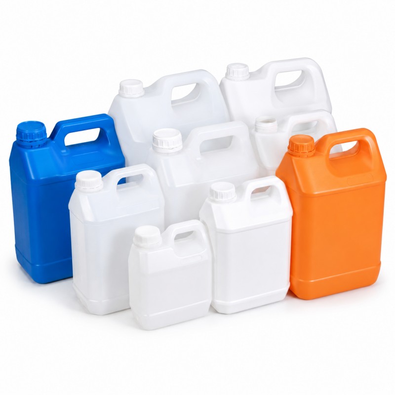 jerrycans-en-plastique-HDPE sur mesure