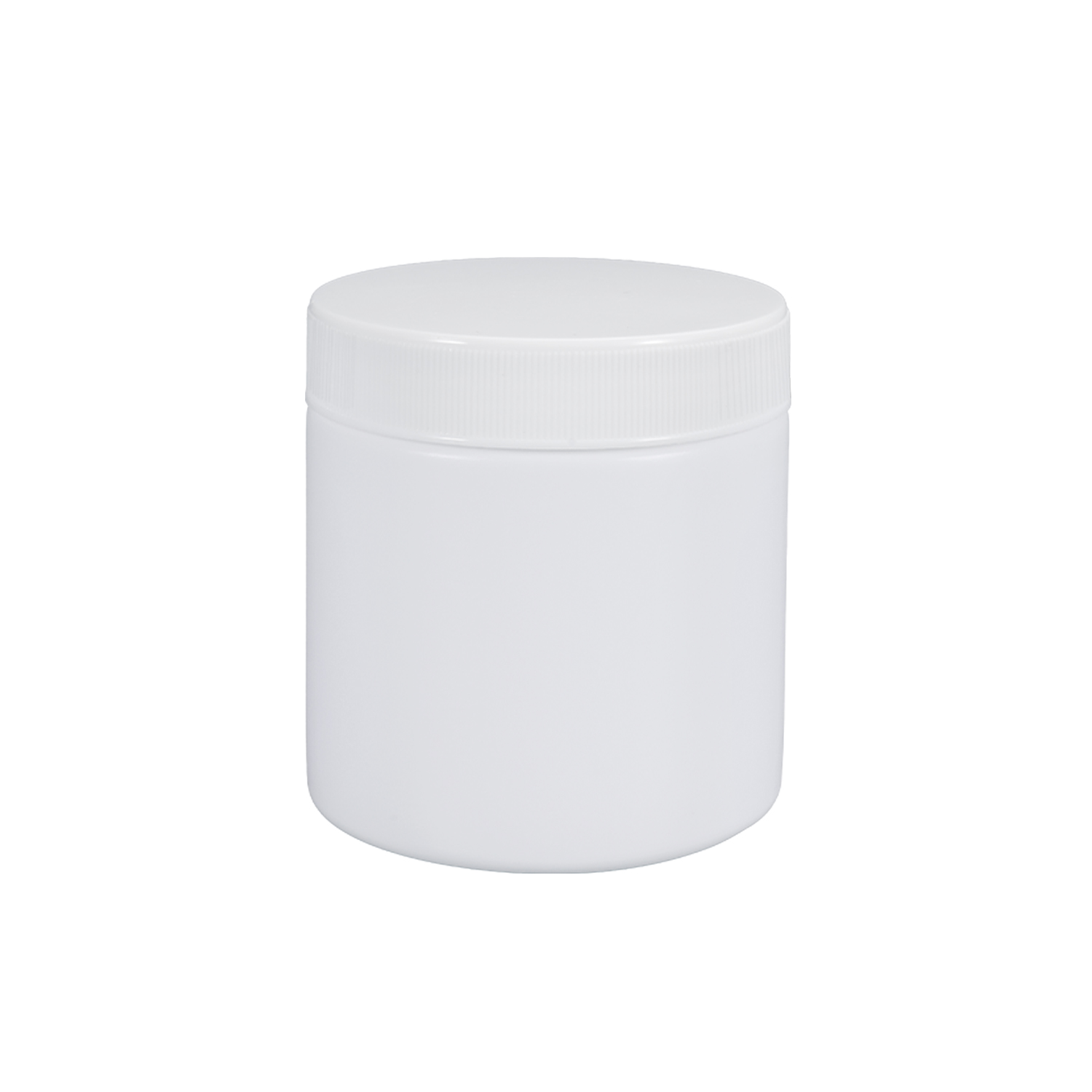 Pot en plastique à vis à large ouverture HDPE de 200 ml