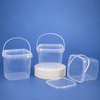 Seau de stockage en plastique PP carré de qualité alimentaire 3L