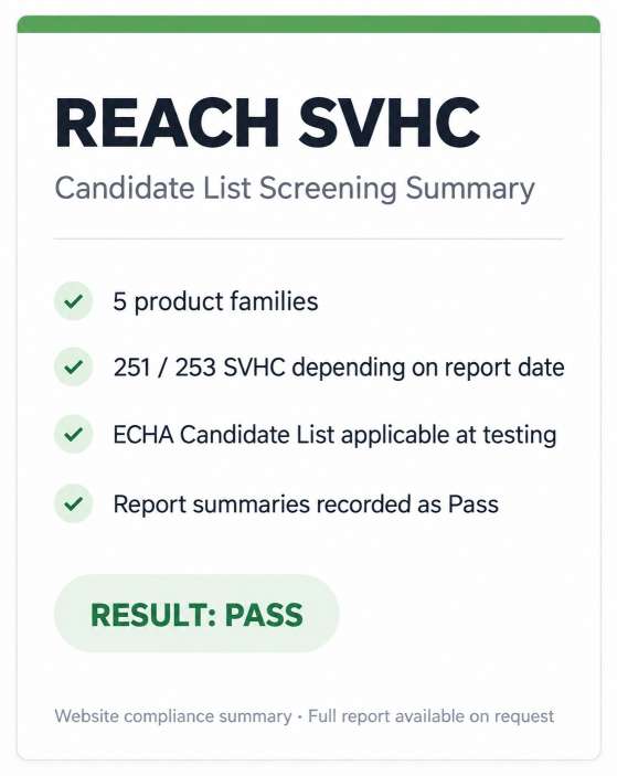 ATTEINDRE LES SVHC