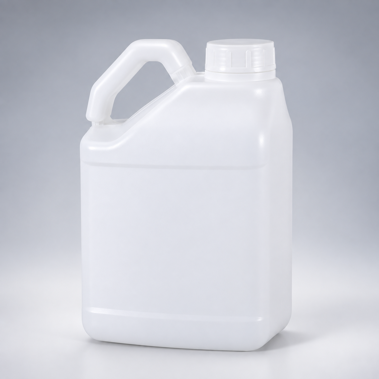 Jerrycan en plastique HDPE de 5 L style F avec poignée latérale
